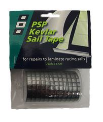 PSP Kevlar  sejltape 75 mm x 1,5m Black